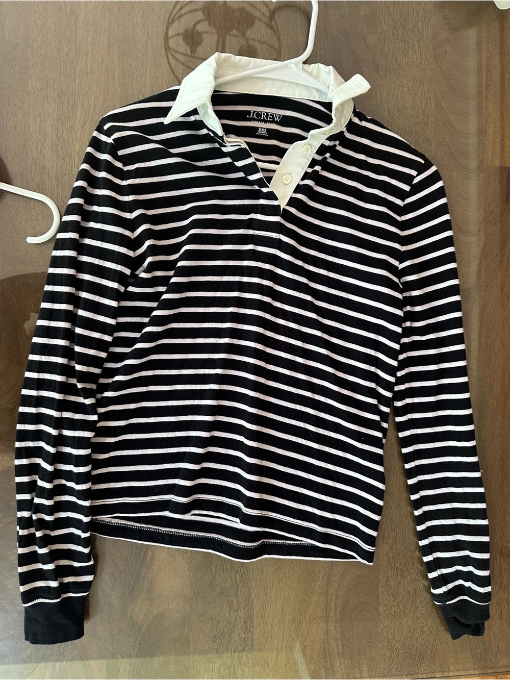 J. Crew Striped Polo Cotton Shirt